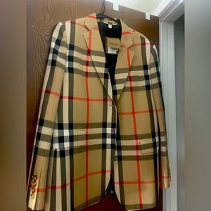 Authentic Burberry blazer brand new never worn